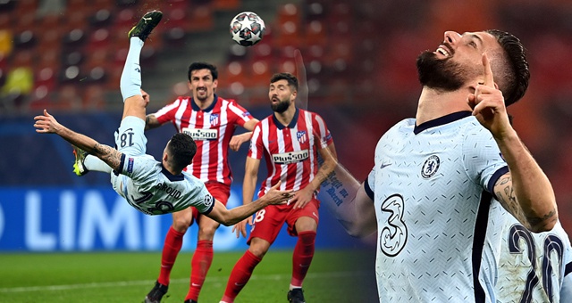 [欧冠]马竞0-1切尔西 吉鲁倒钩破门