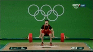 gif-拔山扛鼎！ 男举石智勇挺举首举188公斤力压诸强_手机新浪网