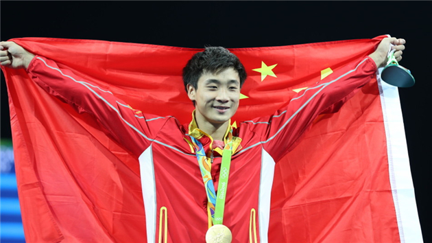 曹缘3米板一路领跑夺冠