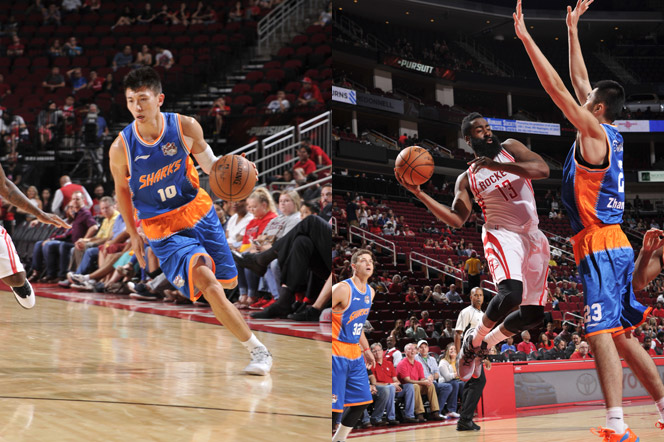 季前赛火箭131-94胜上海 哈登16 10刘晓宇14 7