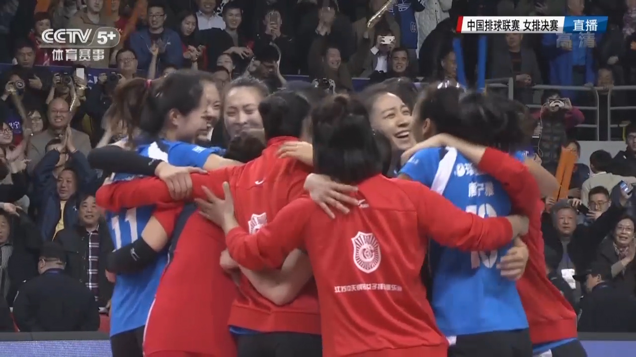 视频-距冠军只差1场!江苏女排3-2逆转浙江总分2-1