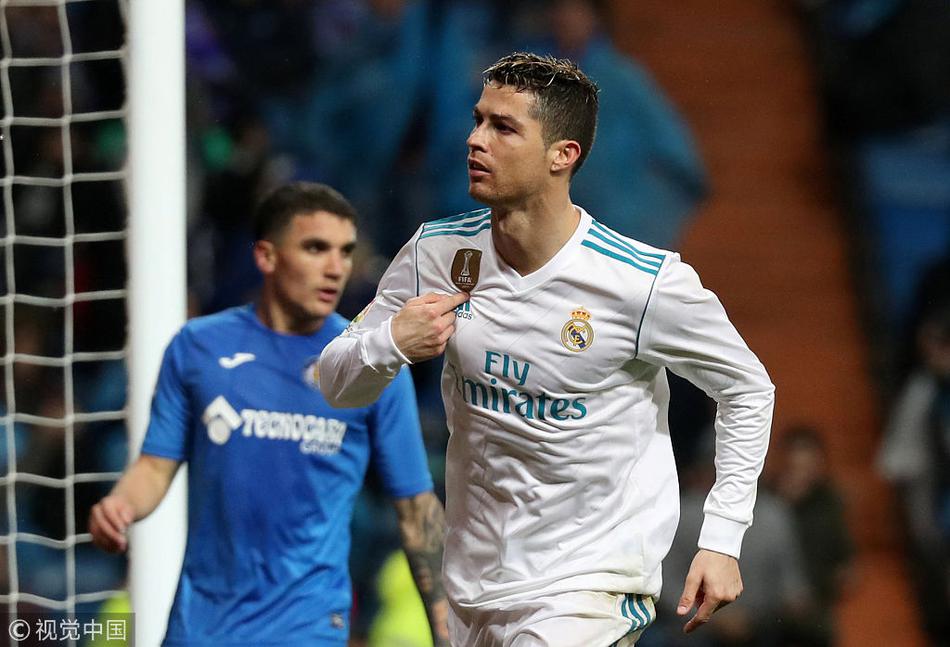 C罗霸气庆祝