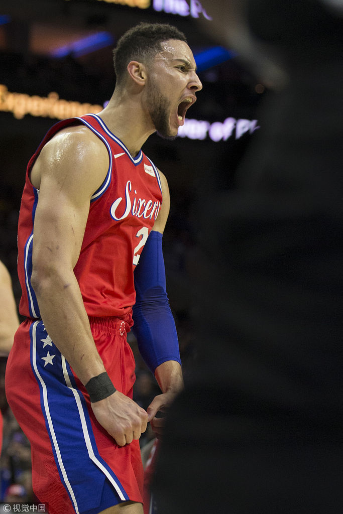 本-西蒙斯霸气怒吼