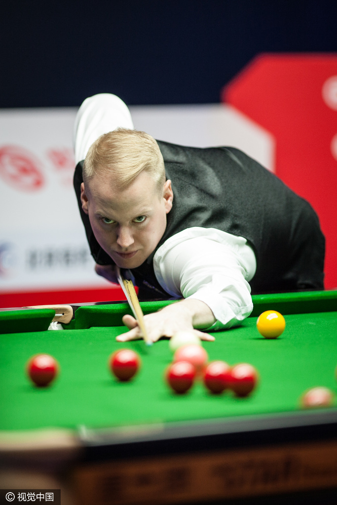 英格兰选手肖恩-墨菲(shaun murphy) 图片来源:视觉中国 2   山东高速