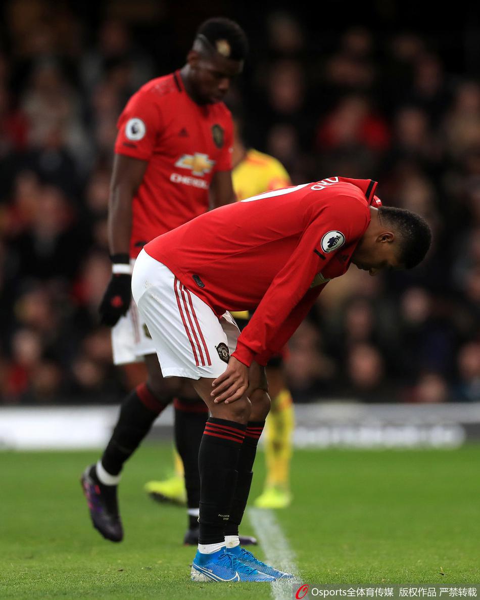 拉什福德十分沮丧