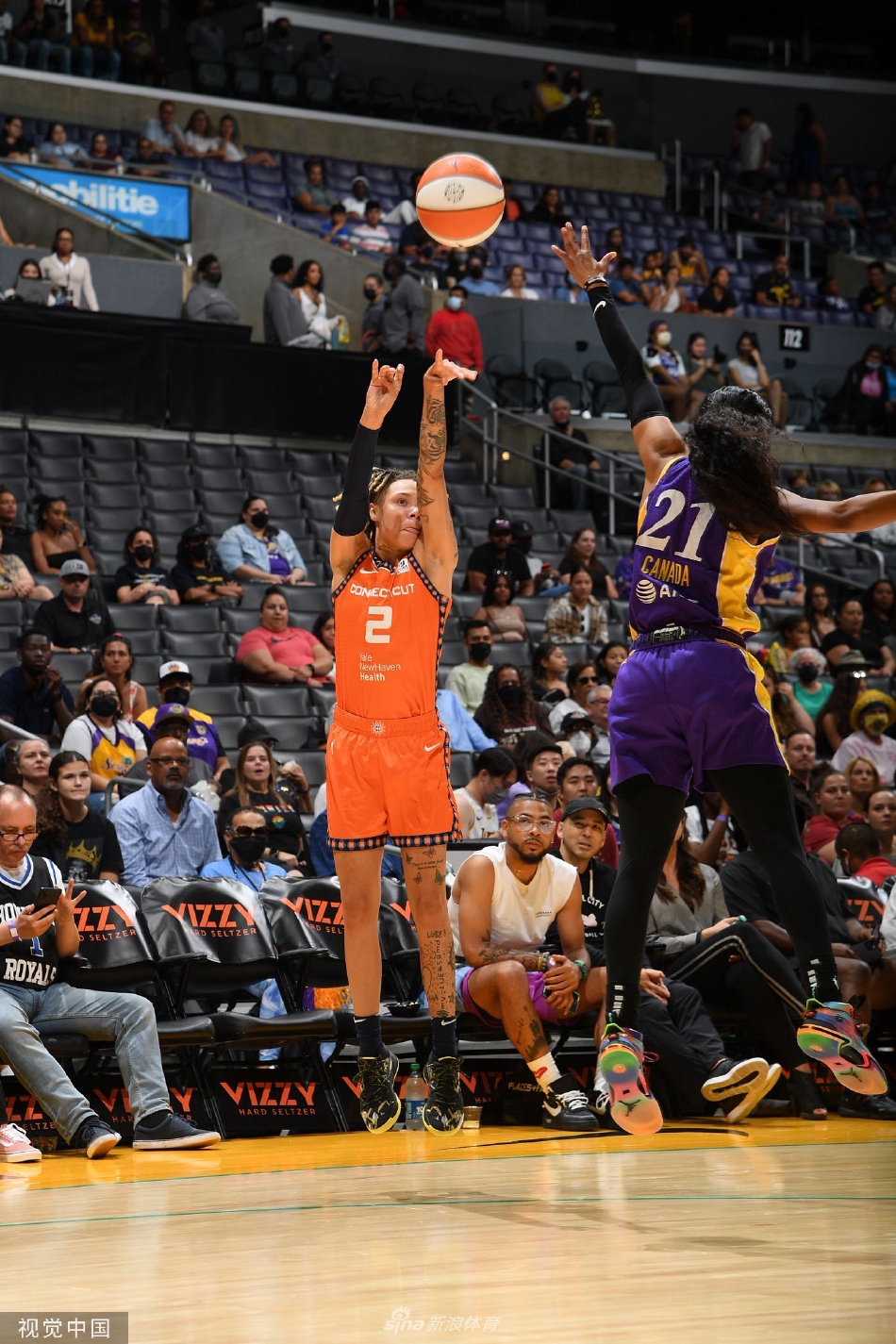 [WNBA常规赛]康涅狄格太阳Vs洛杉矶火花