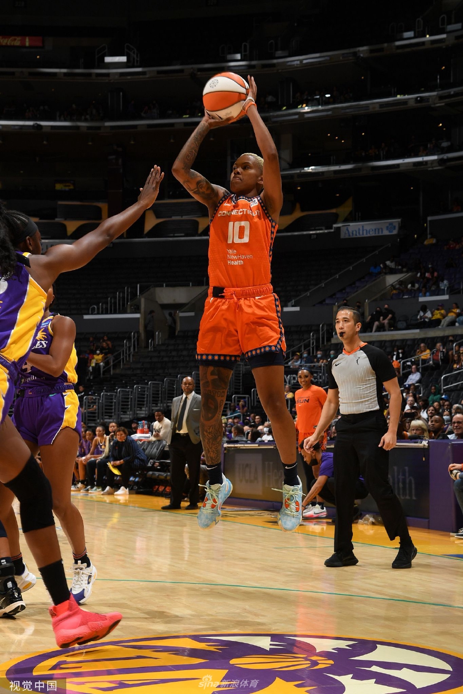 [WNBA常规赛]康涅狄格太阳Vs洛杉矶火花