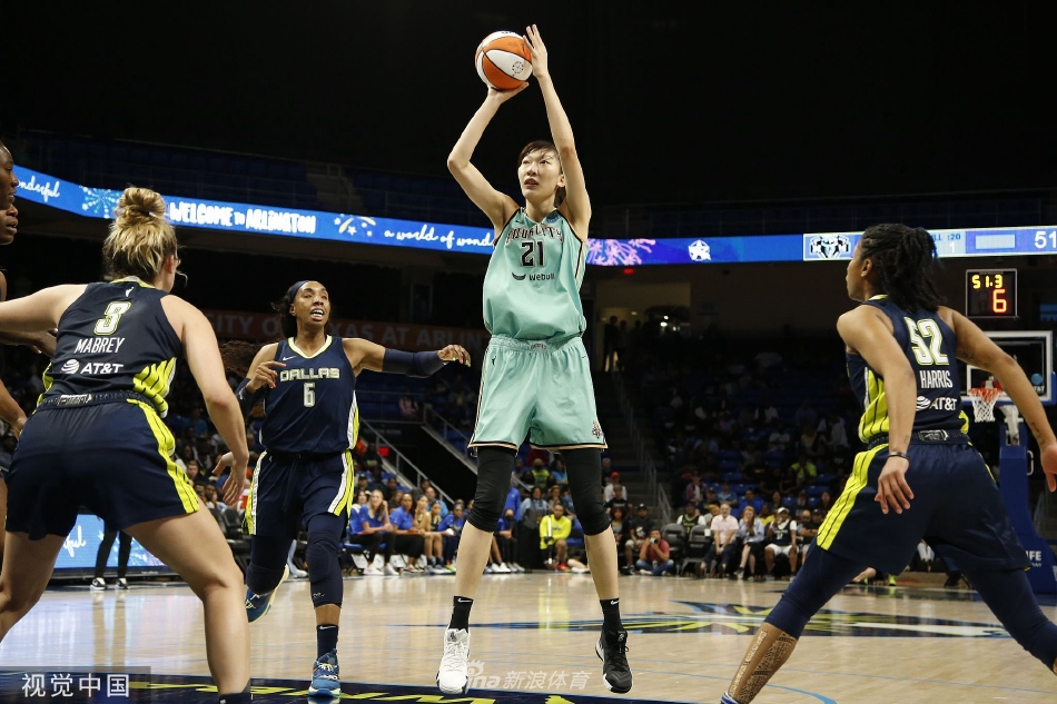 [WNBA常规赛]纽约自由人91-73达拉斯飞翼