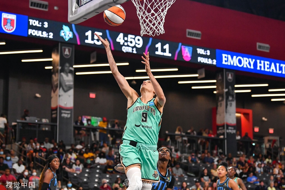 [WNBA常规赛]纽约自由人80-70亚特兰大梦想