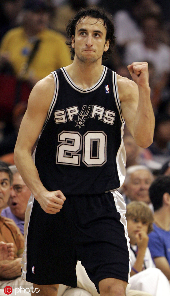 一组图看完马努16年NBA生涯！绝境妖刀斩群魔+手擒蝙蝠成经典