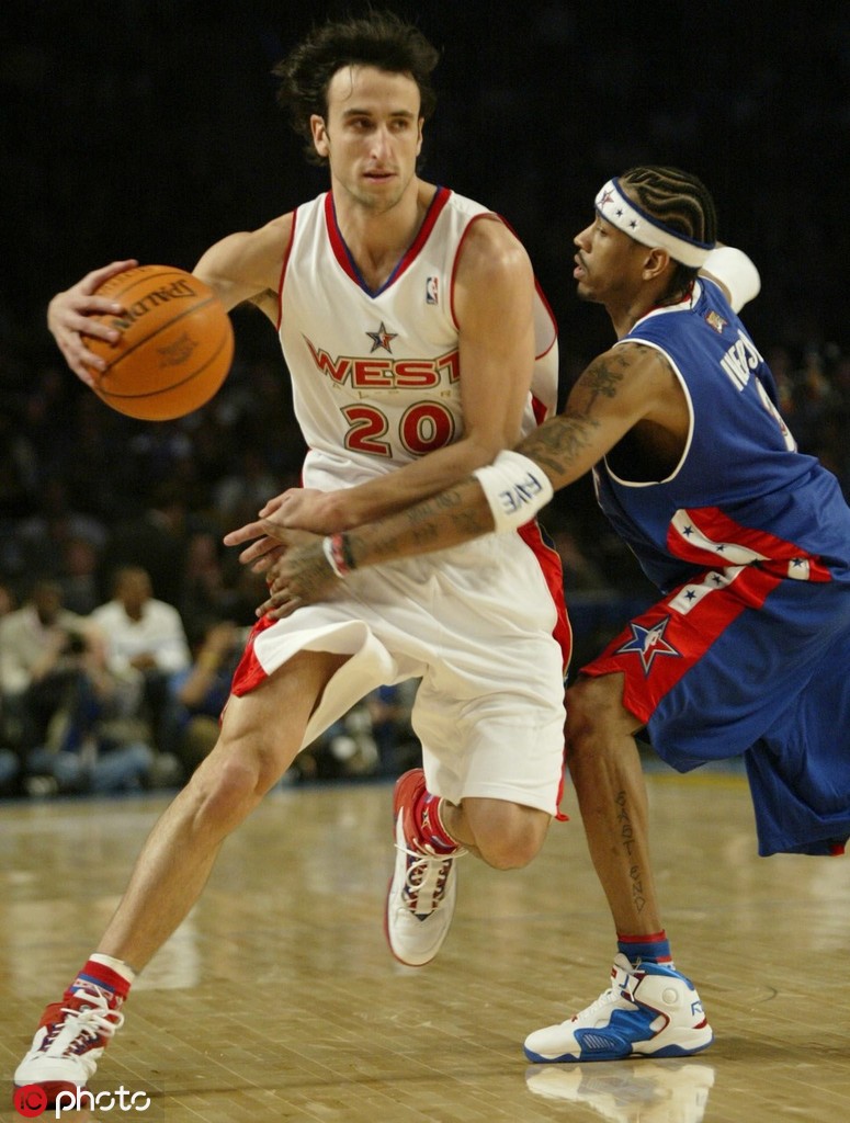 一组图看完马努16年NBA生涯！绝境妖刀斩群魔+手擒蝙蝠成经典