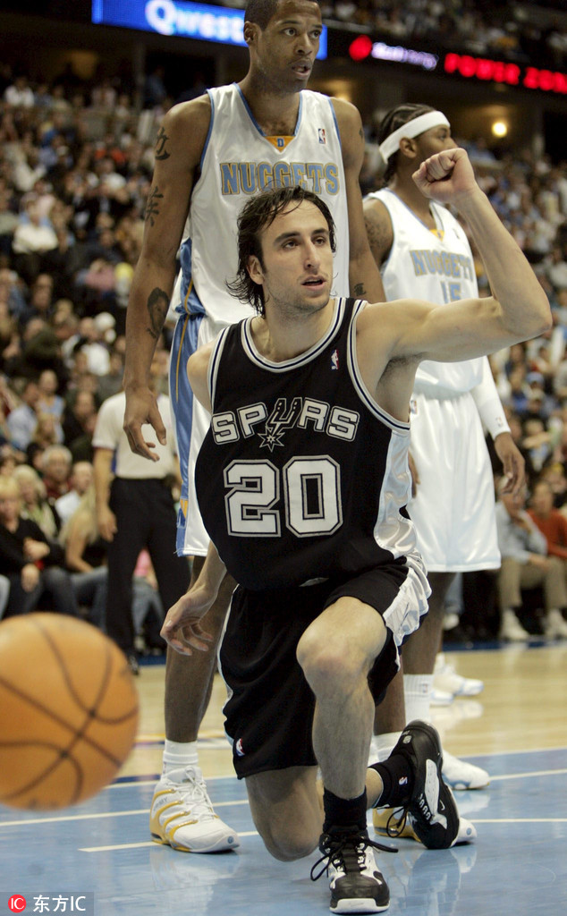 刚进NBA的吉诺比利