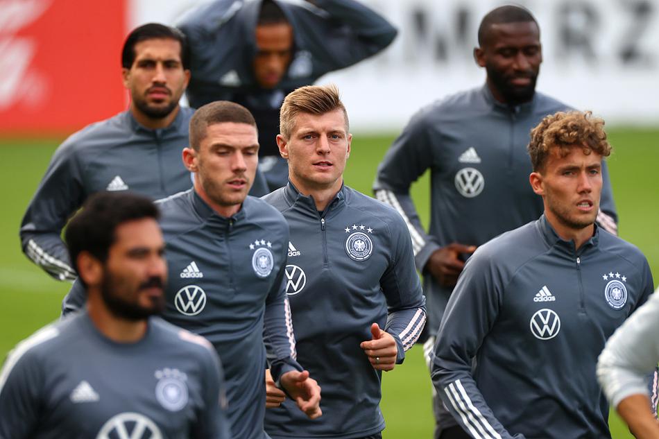 德国队训练备战