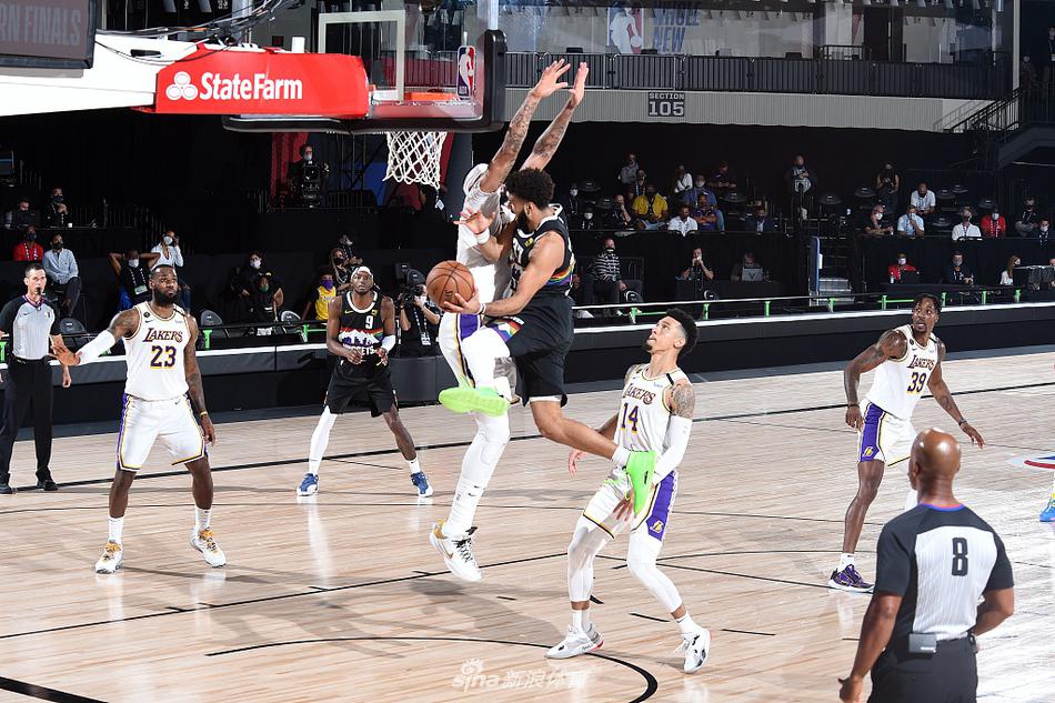 [NBA西部决赛]湖人106-114掘金 詹姆斯三双穆雷28分