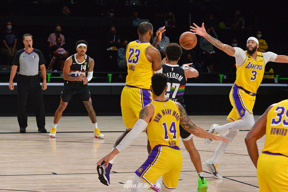 [NBA西部决赛]湖人114-108掘金 浓眉哥34分詹皇准三双