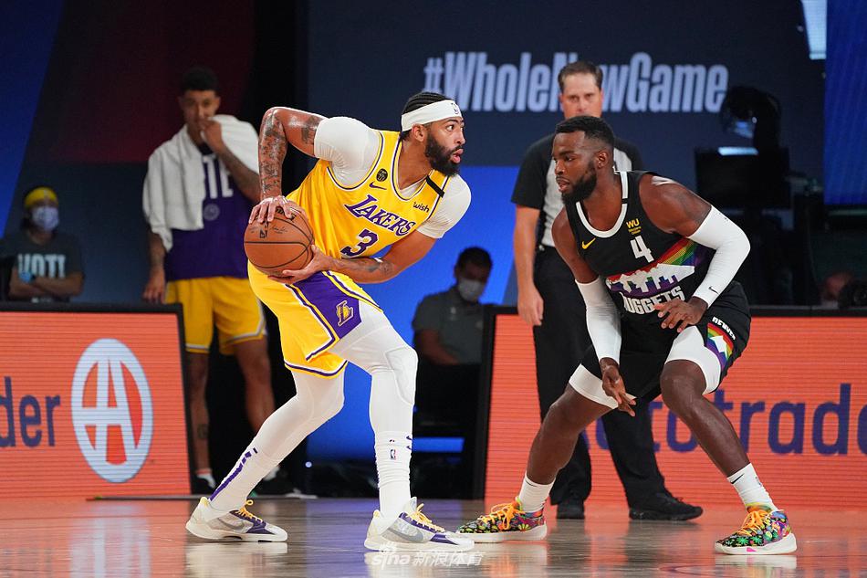 [NBA西部决赛]湖人114-108掘金 浓眉哥34分詹皇准三双