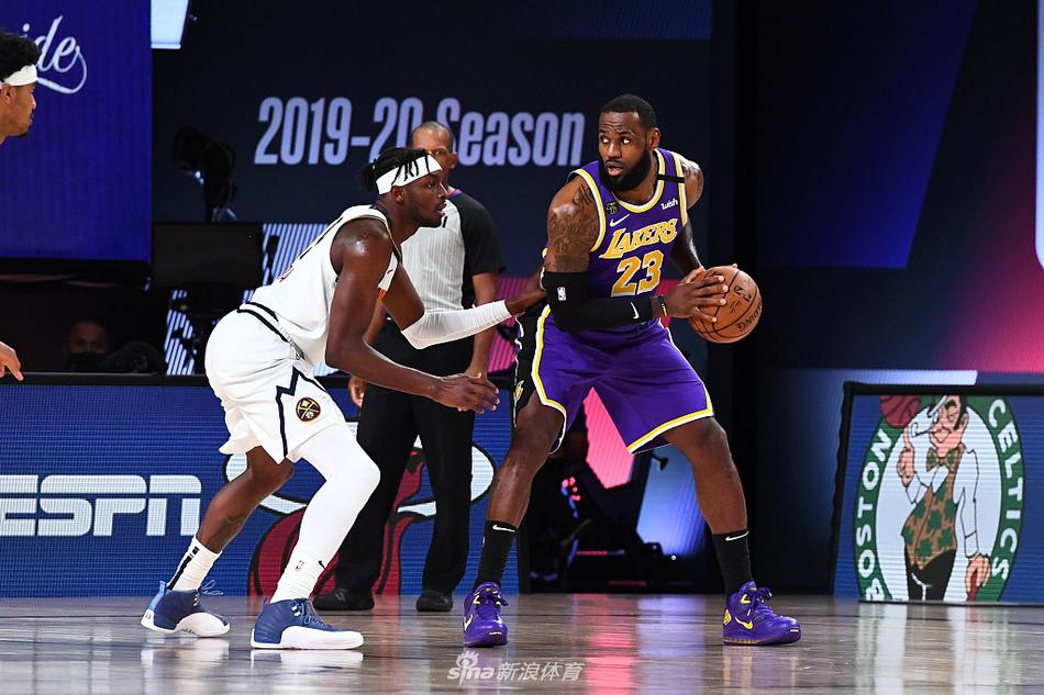 [NBA西部决赛G5]湖人117-107掘金 浓眉27分詹皇38分三双