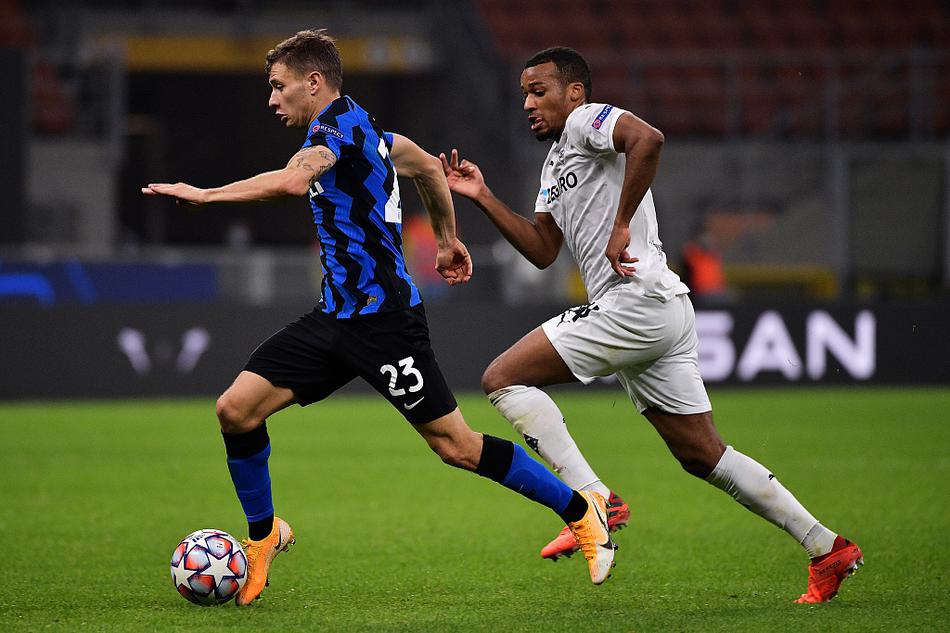 [欧冠]国际米兰2-2门兴