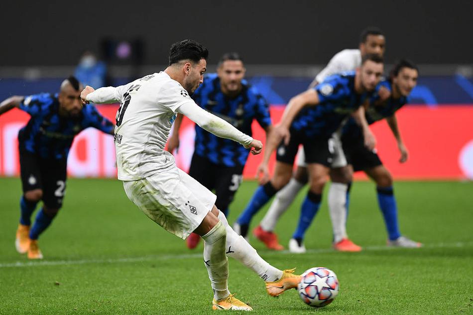 [欧冠]国际米兰2-2门兴