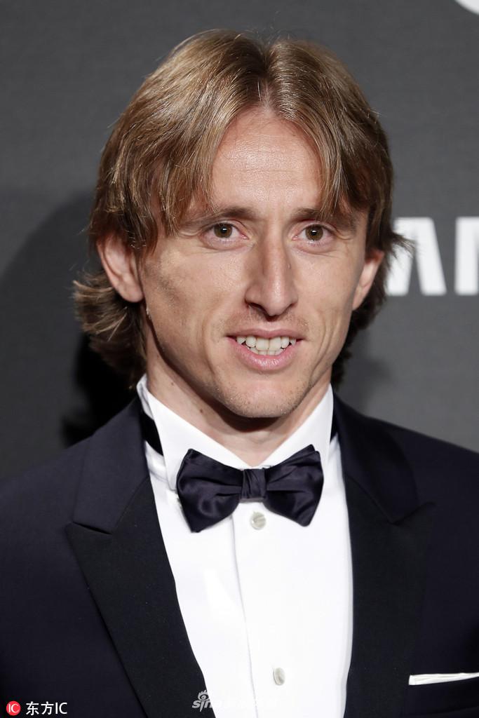 莫德里奇荣膺GQ年度体育人物