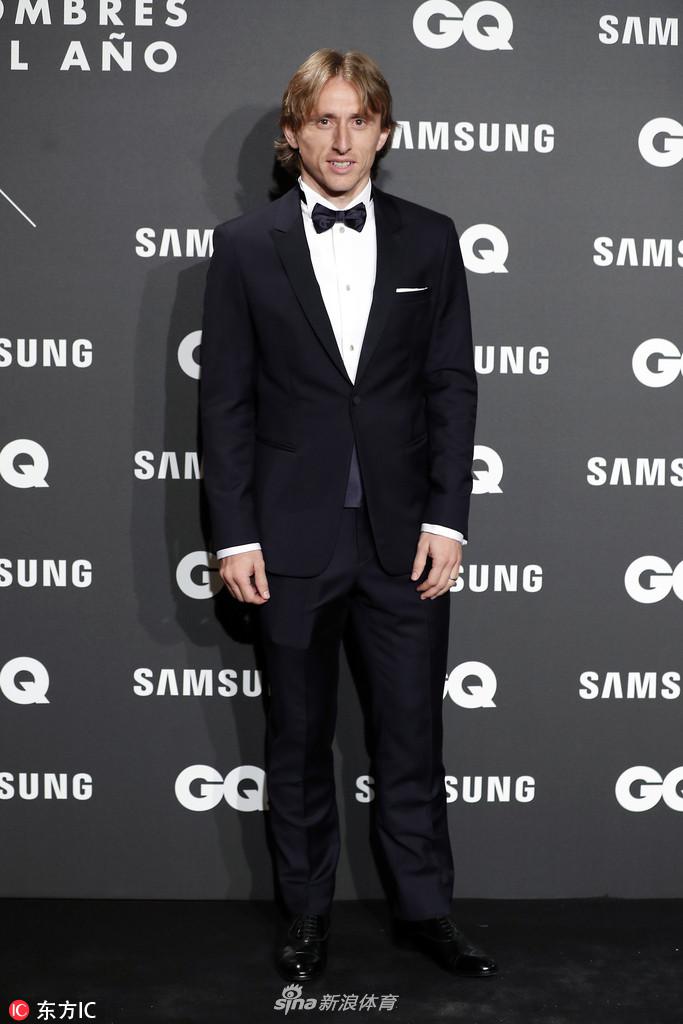莫德里奇荣膺GQ年度体育人物