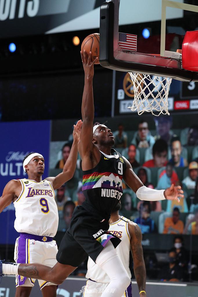 [NBA西部决赛]湖人106-114掘金 詹姆斯三双穆雷28分