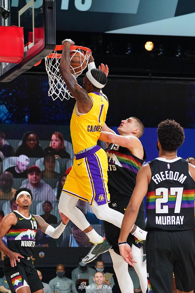 [NBA西部决赛]湖人114-108掘金 浓眉哥34分詹皇准三双