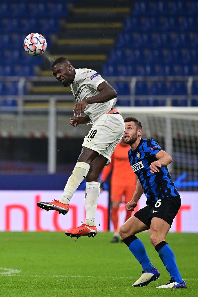 [欧冠]国际米兰2-2门兴