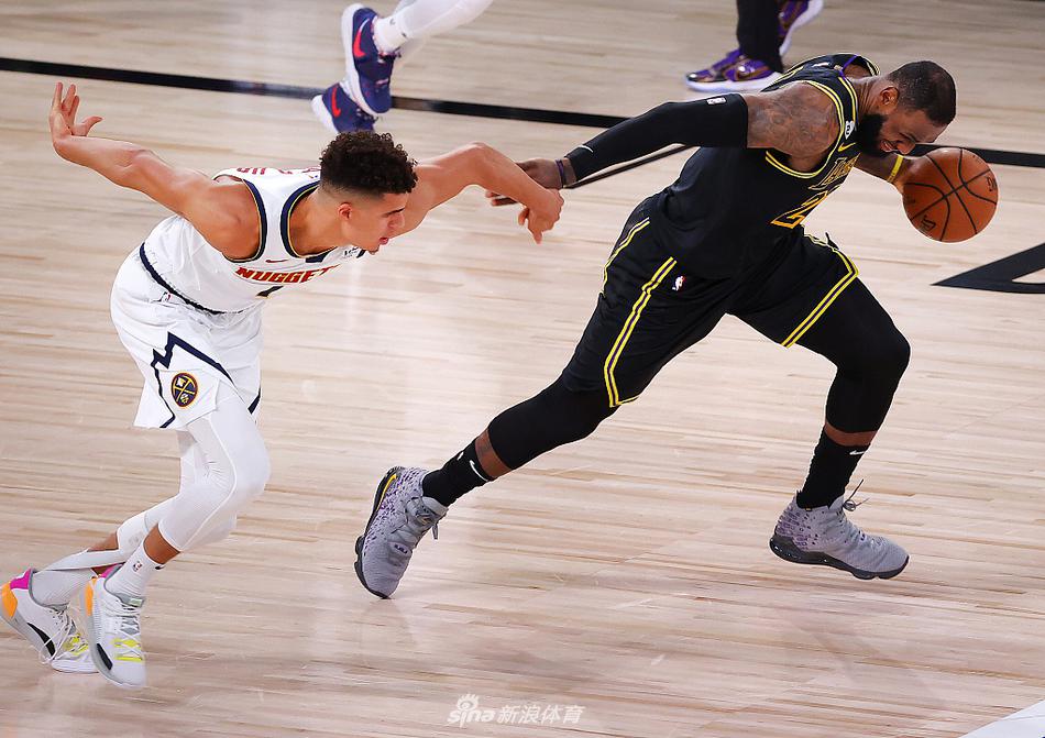 [NBA西部决赛]湖人以105-103险胜掘金 浓眉压哨三分绝杀詹皇26分