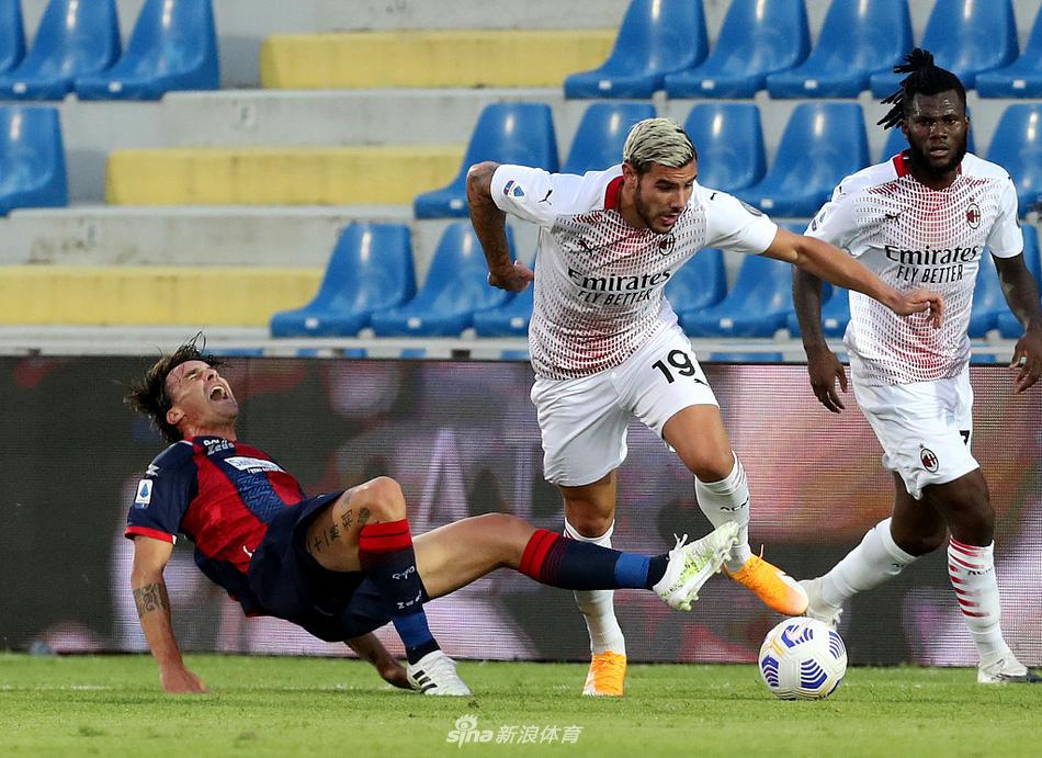 [意甲]克罗托内 0-2 AC米兰