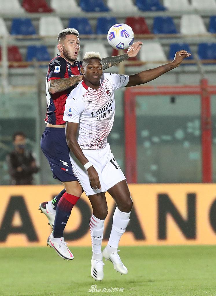 [意甲]克罗托内 0-2 AC米兰