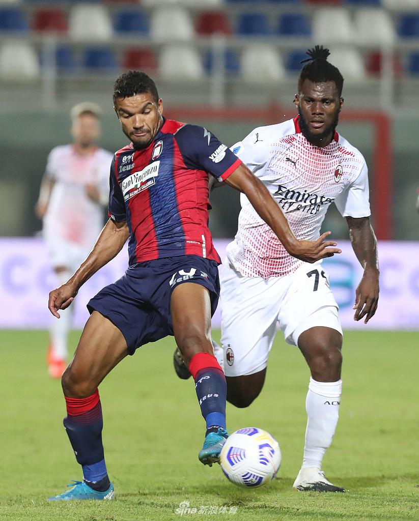 [意甲]克罗托内 0-2 AC米兰
