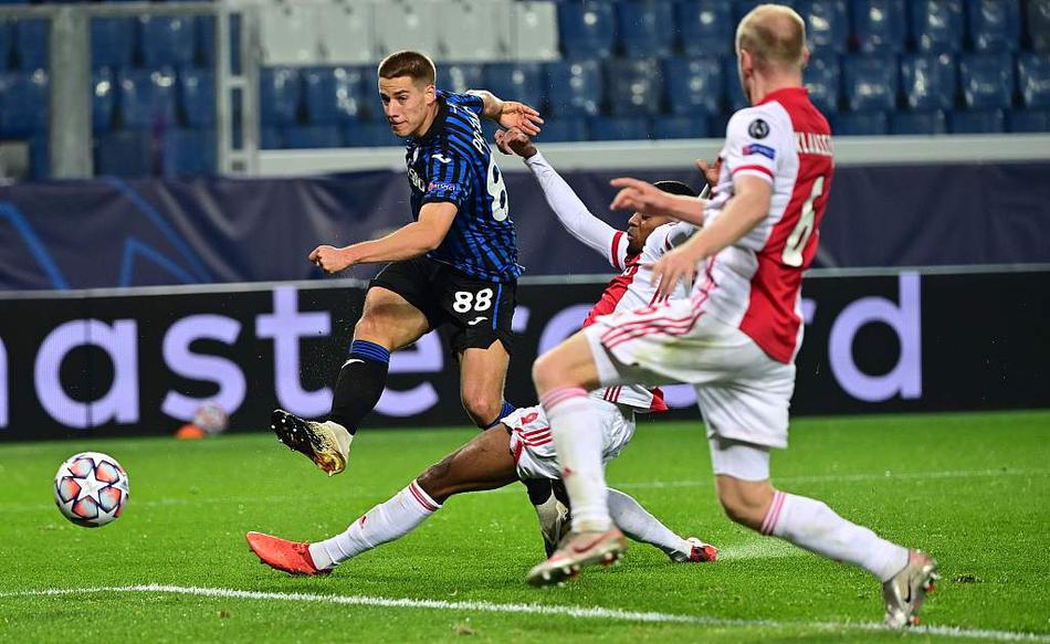 [欧冠]亚特兰大2-2阿贾克斯