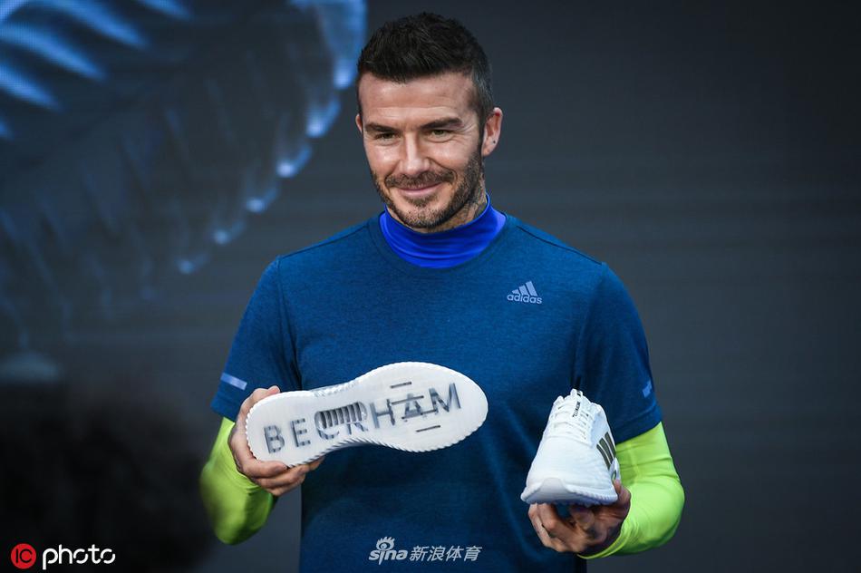 贝克汉姆现身广州力推联名新品