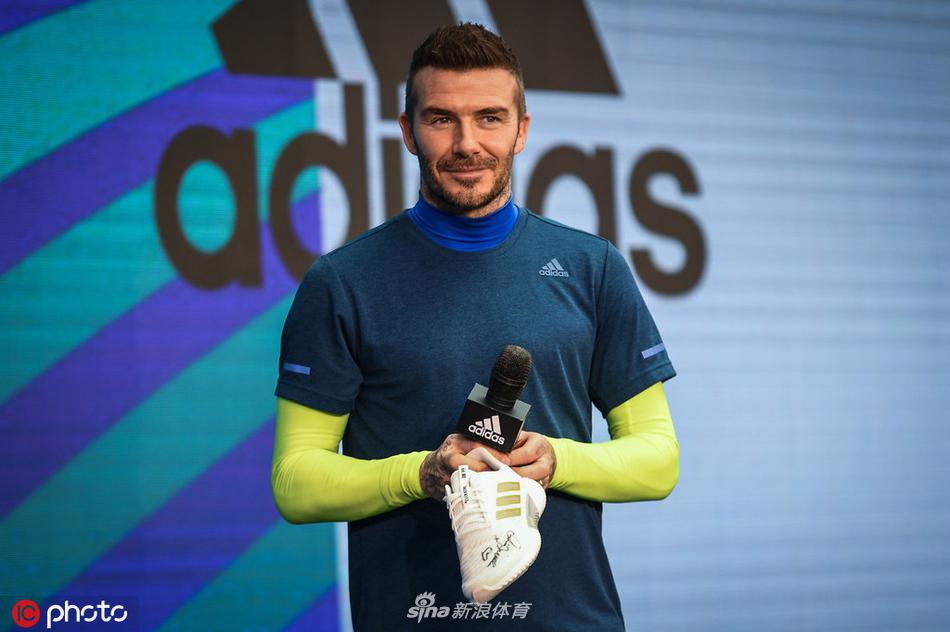 贝克汉姆现身广州力推联名新品