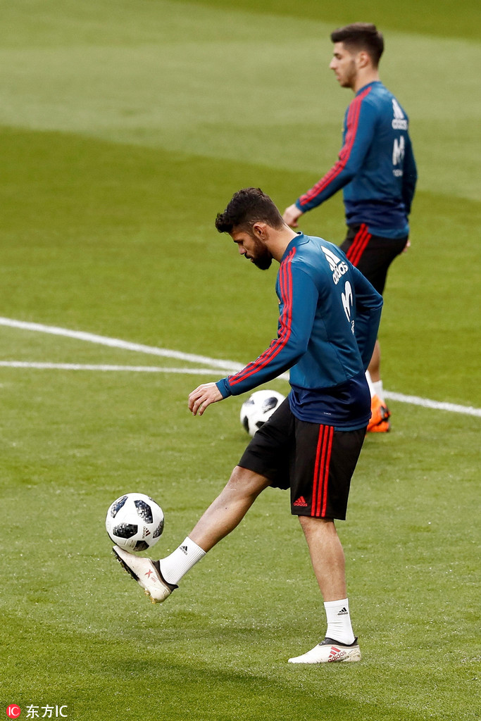 西班牙训练备战友谊赛