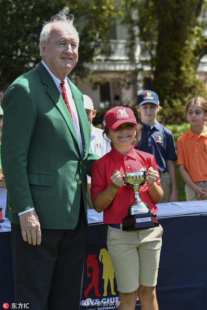 美国大师赛青少年开球与切推赛8位冠军决出