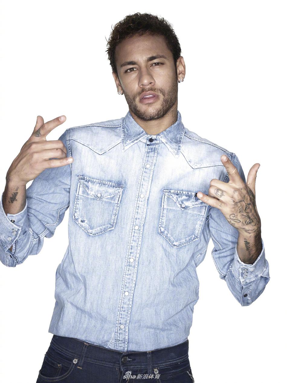 内马尔写真大片演绎成熟型男魅力