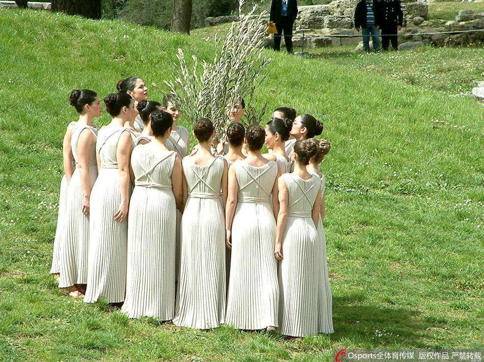 近三届夏季奥运会圣火采集仪式