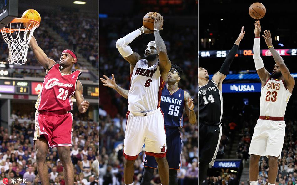 见证传奇！詹皇因这17个瞬间而伟大