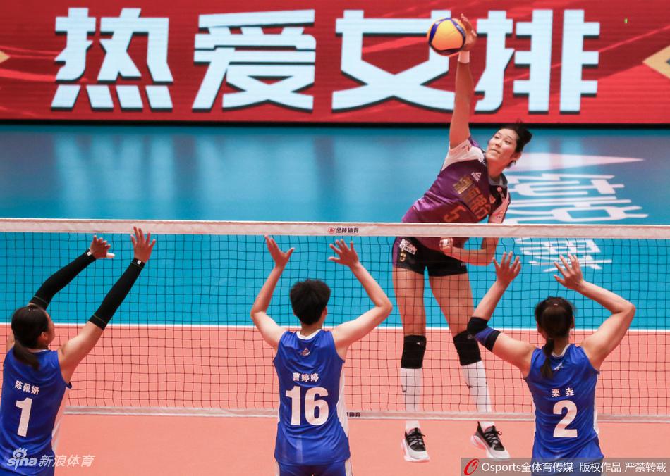 排超联赛天津女排3-0广东女排