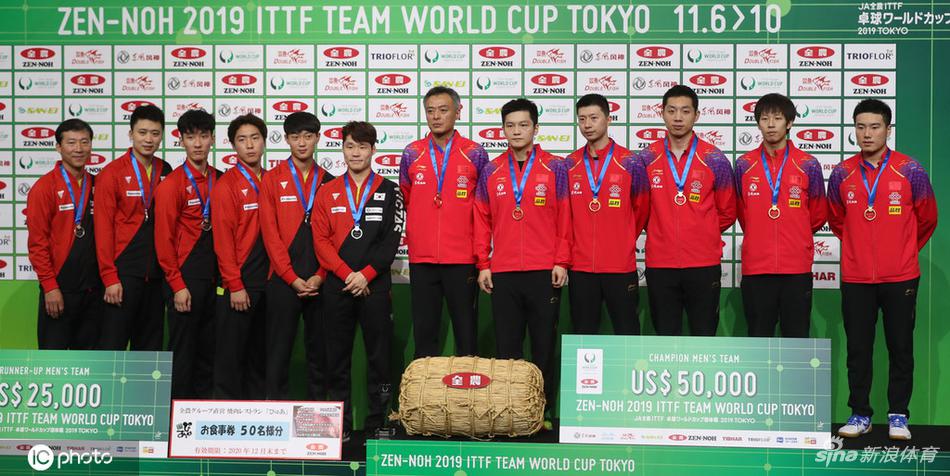 世界杯中国男团夺冠获日本大米