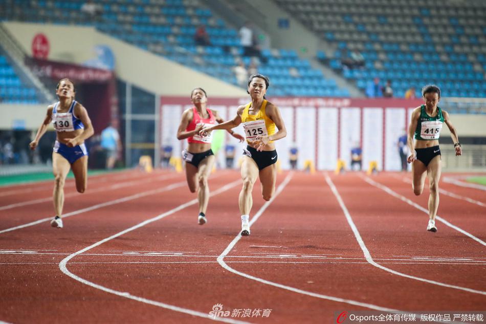 全国田径锦标赛女子100米葛曼棋夺冠