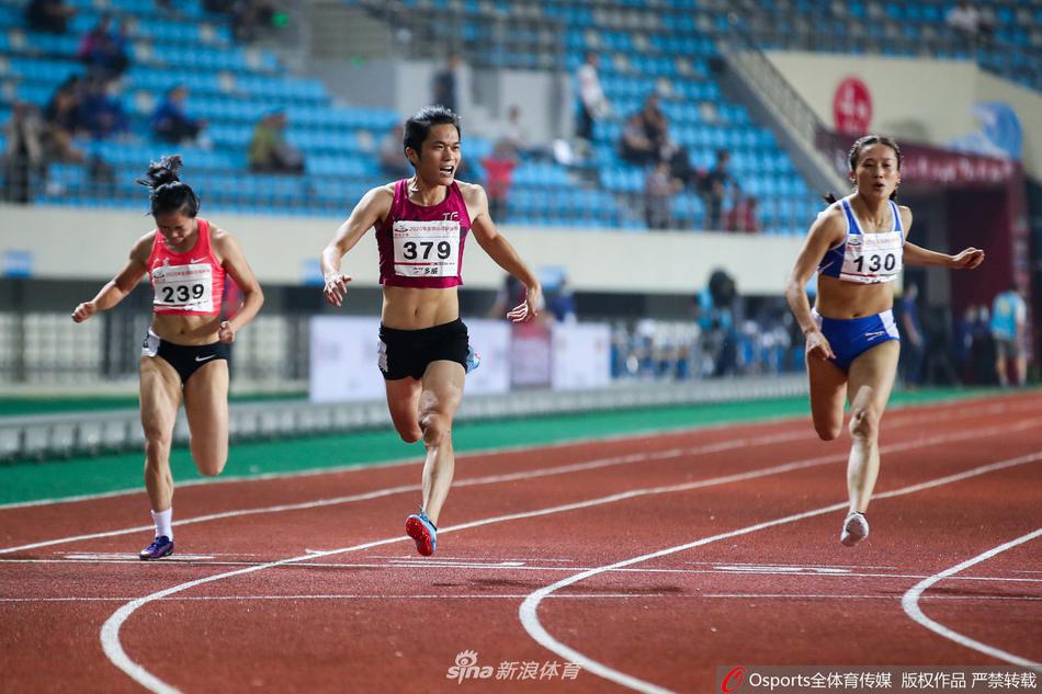 全国田径锦标赛女子100米葛曼棋夺冠