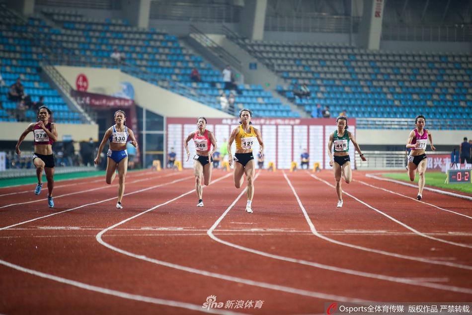 全国田径锦标赛女子100米葛曼棋夺冠