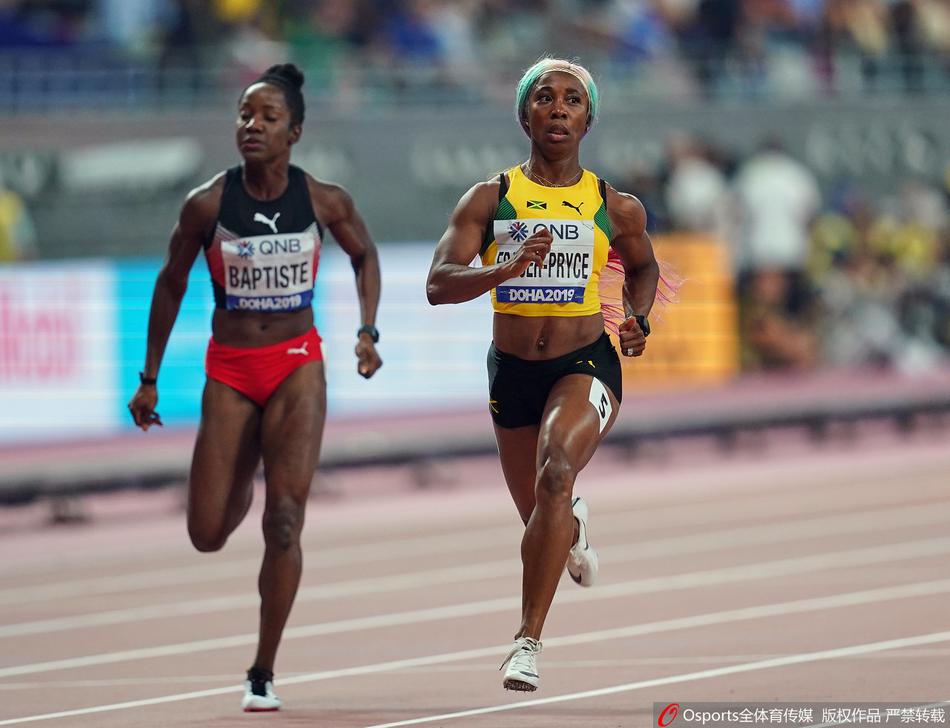世锦赛女子100米弗雷泽夺冠