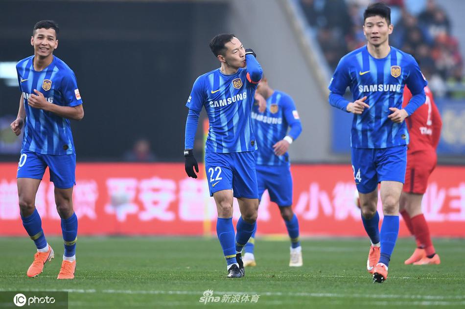 [中超]江苏苏宁2-0天津天海