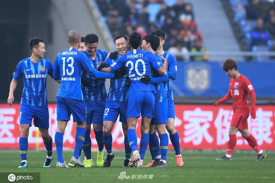 [中超]江苏苏宁2-0天津天海