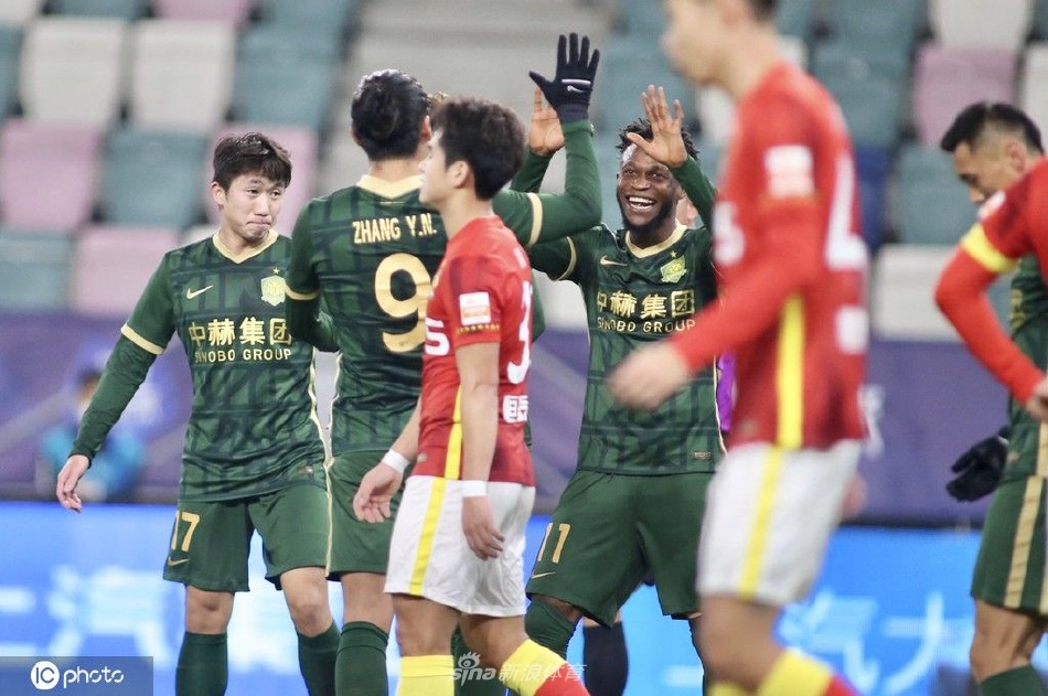 [中超]北京国安4-1广州队