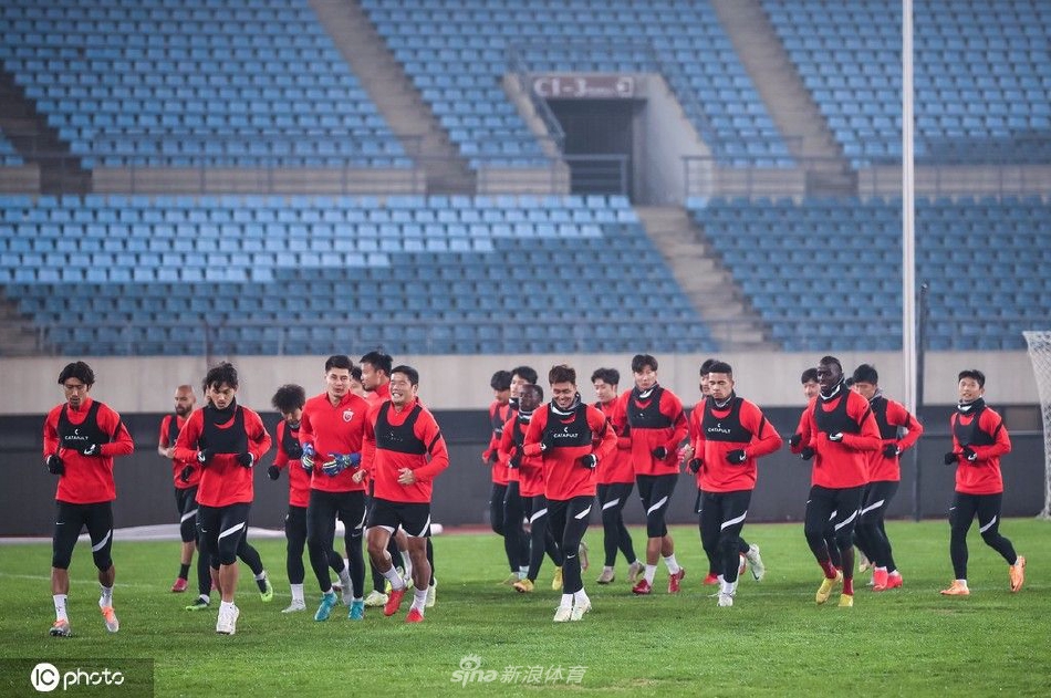 [中超]上海海港备战训练